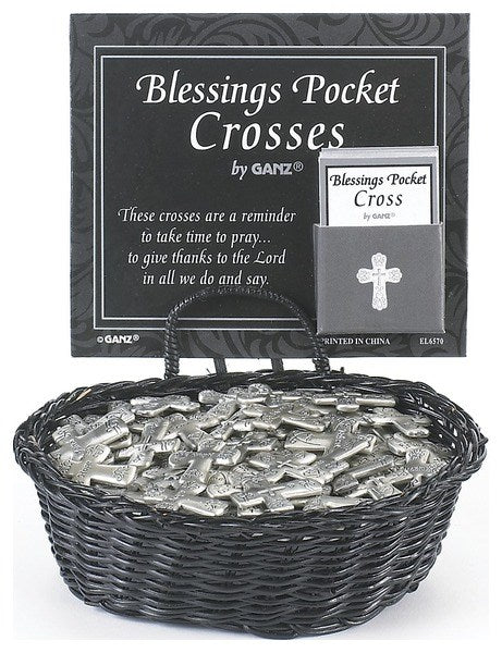 Blessings Pocket Crosses-Gifts > Home & Garden > Decor > Figurines-Quinn's Mercantile