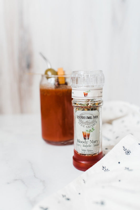Bloody Mary Spice Grinder by Cooper's Small Batch-Foodie > Food, Beverages & Tobacco > Food Items > Seasonings & Spices-Quinn's Mercantile