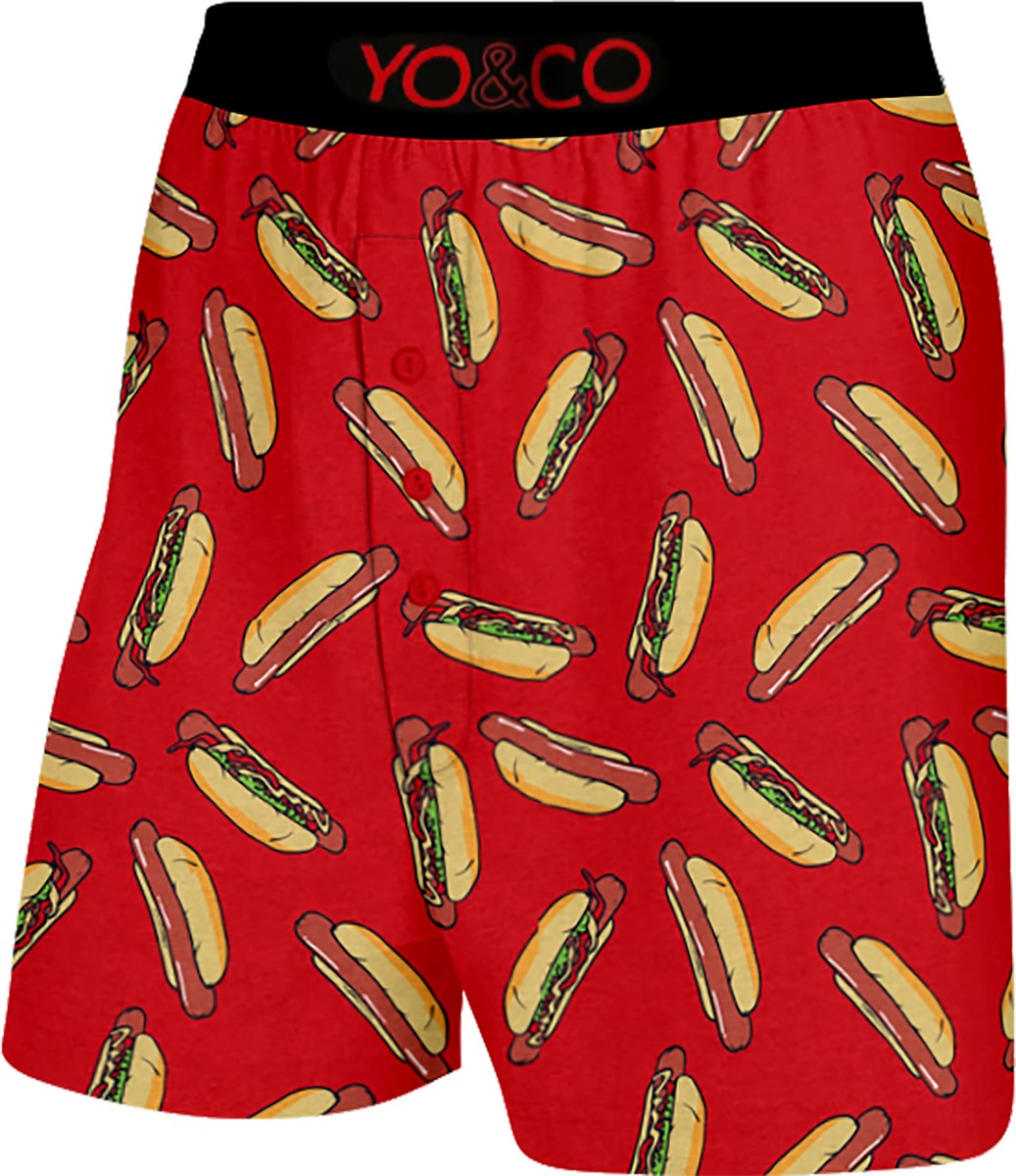 Boxer Briefs Hot Dog-Men's Gifts > Apparel & Accessories > Clothing > Underwear & Socks > Underwear-Quinn's Mercantile