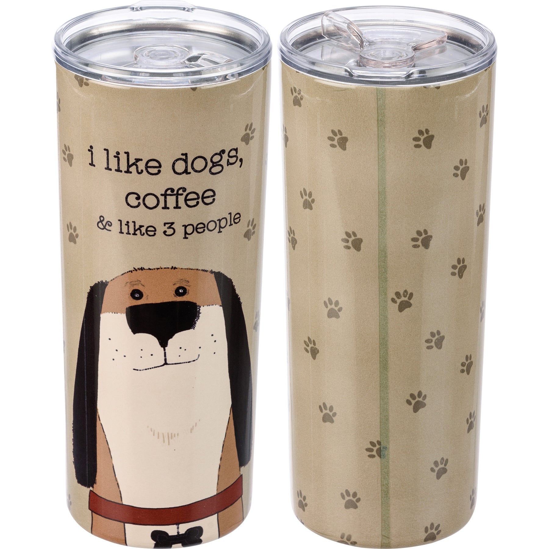 I Like Dogs Coffee Tumbler-Furry Friends > 2169 - Home & Garden > Kitchen & Dining > Tableware > Drinkware > Mugs-Quinn's Mercantile