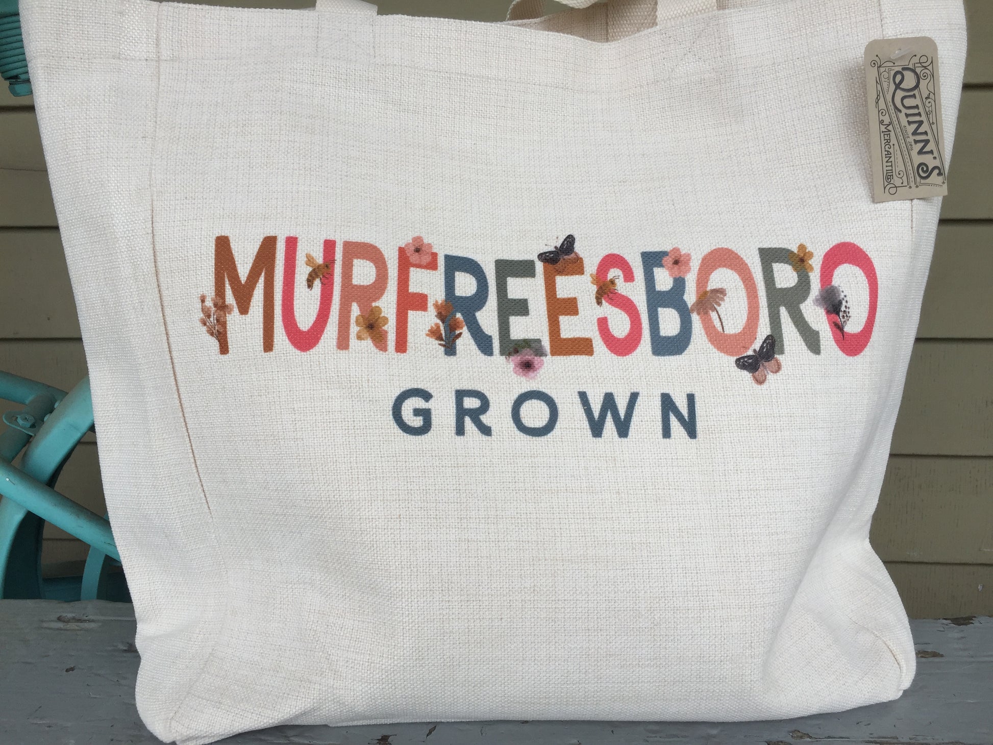 Murfreesboro Canvas Tote-accessories > Apparel & Accessories > Handbags, Wallets & Cases > Handbags-Quinn's Mercantile