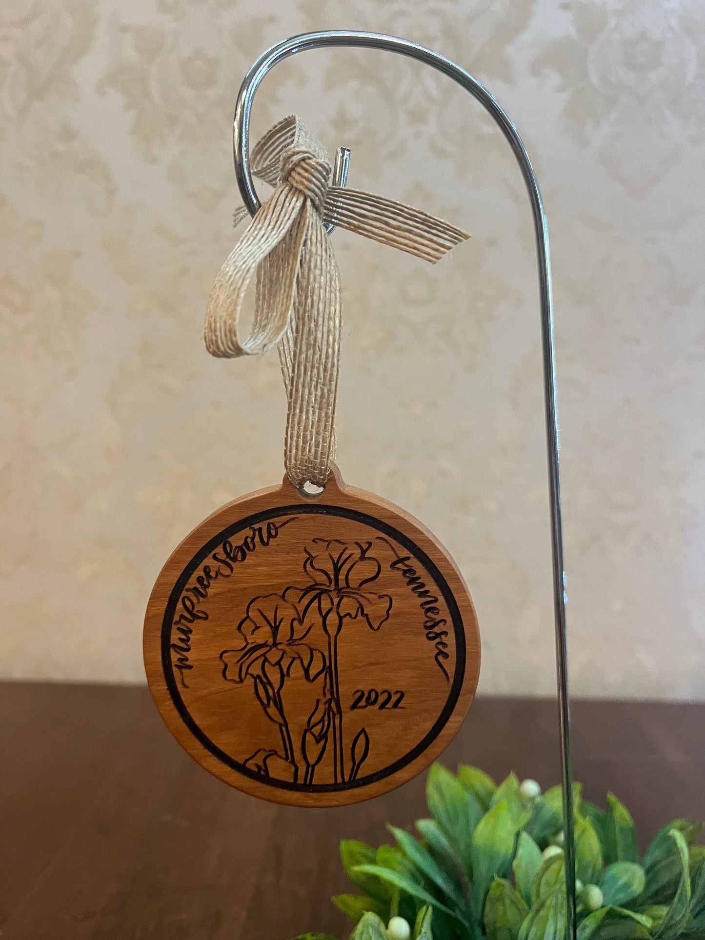 Handcrafted Wooden Signature Murfreesboro 2022 Ornament-christmas > Home & Garden > Decor > Seasonal & Holiday Decorations > Holiday Ornaments-Quinn's Mercantile