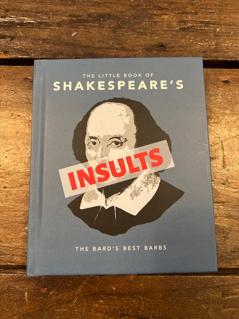 Little Book of Shakespeare's Insults-Quinn's Library > Media > Books > Print Books-Quinn's Mercantile