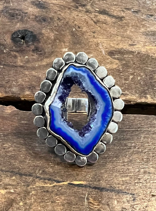 Natural Stone Ring-Jewelry > Apparel & Accessories > Jewelry > Rings-Quinn's Mercantile