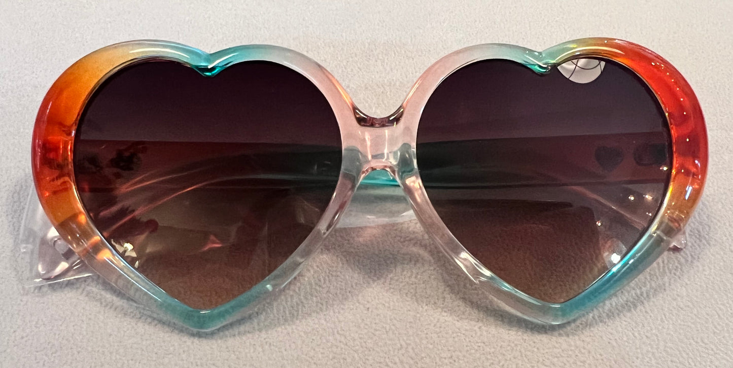 Lovely Heart Shaped Frame Sunglasses-Apparel & Accessories > Clothing Accessories > Sunglasses-Quinn's Mercantile