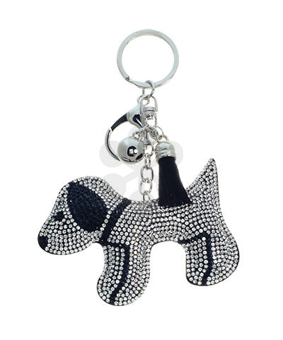 Dog Puffer Key Chain-Apparel & Accessories > Handbag & Wallet Accessories > Keychains-Quinn's Mercantile