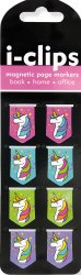 Unicorns Magnetic Page Marker Bookmarks-Office Supplies > Book Accessories > Bookmarks-Quinn's Mercantile