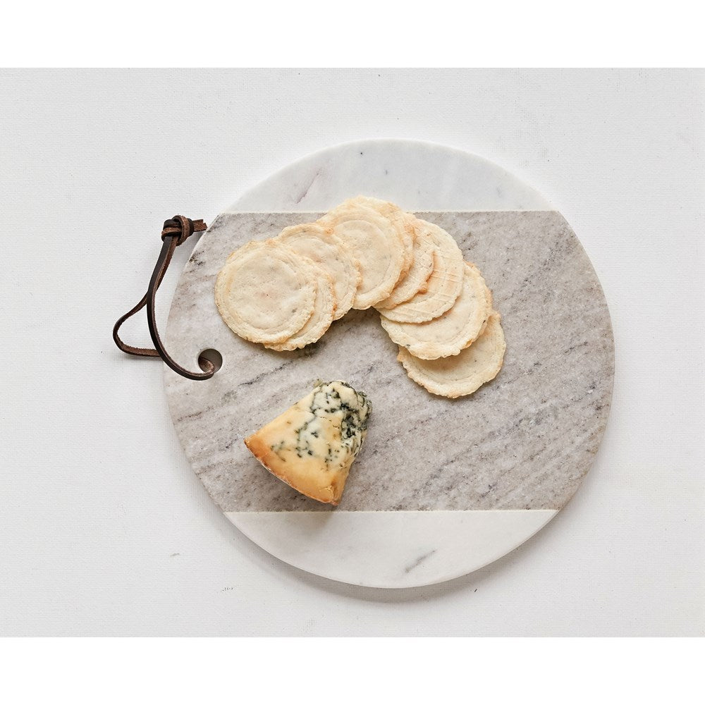 Marble Cheese Board-kitchen-Quinn's Mercantile