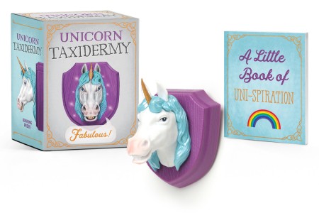 Mini Unicorn Taxidermy-Toys & Games > Toys > Executive Toys-Quinn's Mercantile