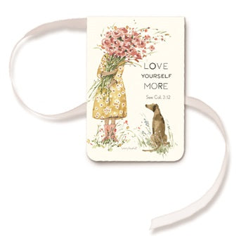 Love Yourself Ribbon Bookmark-Book Accessories > Bookmarks-Quinn's Mercantile