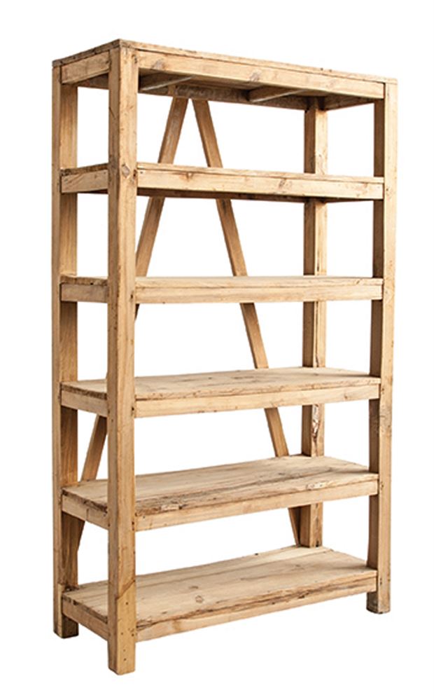 Reclaimed Wood Shelves-furniture > Furniture > Shelving > Bookcases & Standing Shelves-Quinn's Mercantile