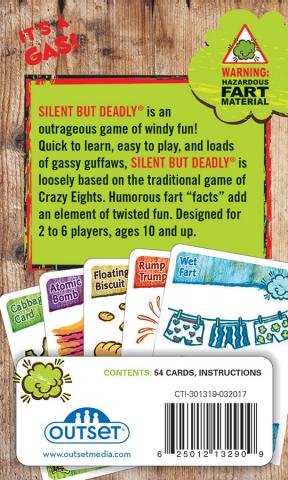 Silent But Deadly Card Game-Games > Toys & Games > Games > Card Games-Quinn's Mercantile