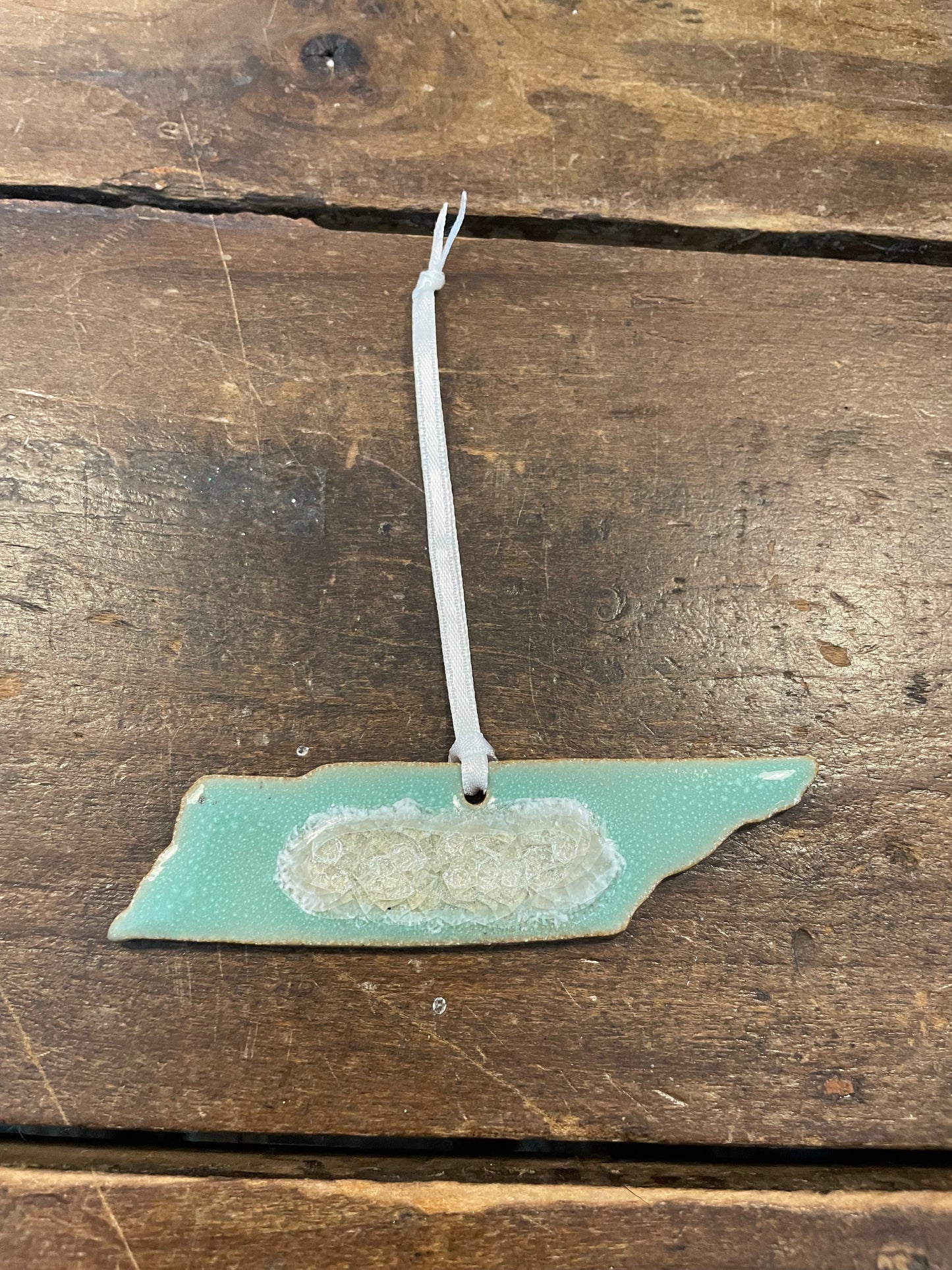 Tennessee Ceramic Ornament-Gift > Home & Garden > Decor > Seasonal & Holiday Decorations > Holiday Ornaments-Quinn's Mercantile