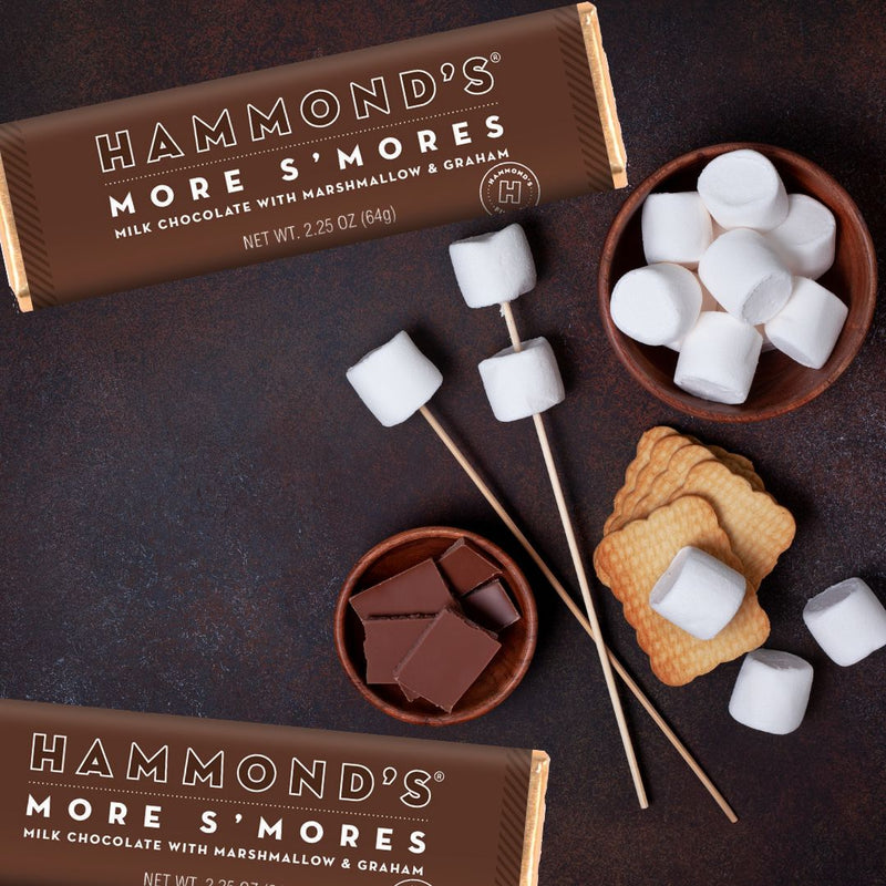 More S'mores Milk Chocolate Candy Bars-foodie > Food, Beverages & Tobacco > Food Items > Candy & Chocolate-Quinn's Mercantile