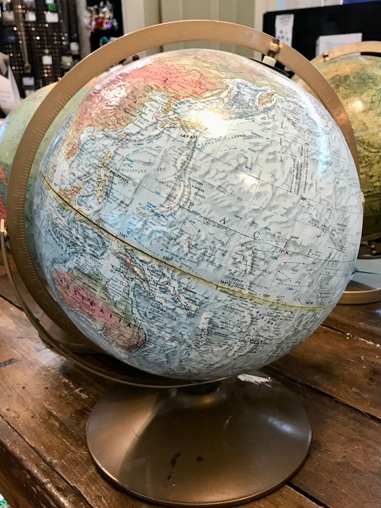 Vintage Globe-Vintage Finds-Quinn's Mercantile