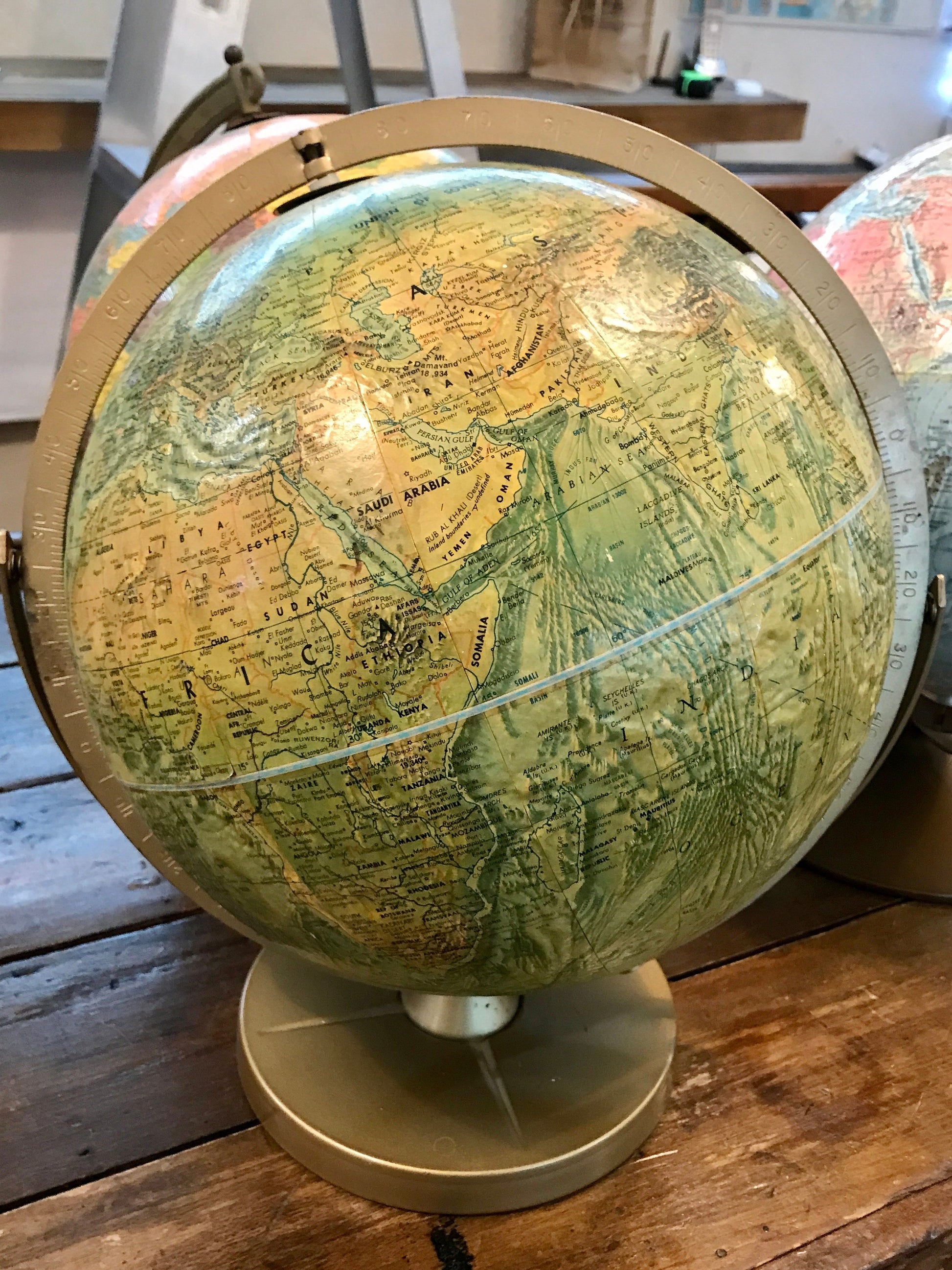 Vintage Globe-Vintage Finds-Quinn's Mercantile