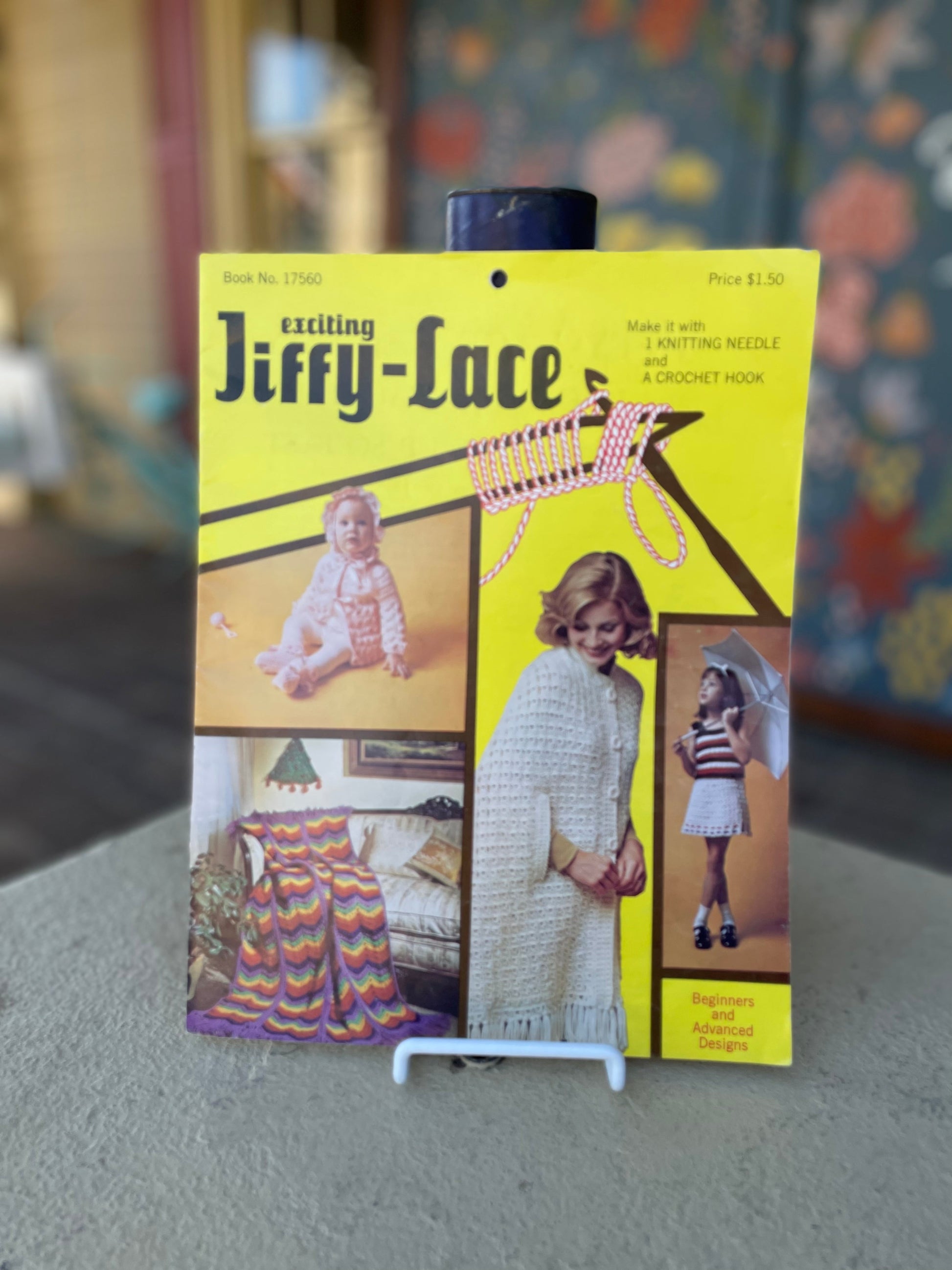 Vintage Knitting Catalogs-Quinn's Library > Books > Print Books-Jiffy Lace-Quinn's Mercantile