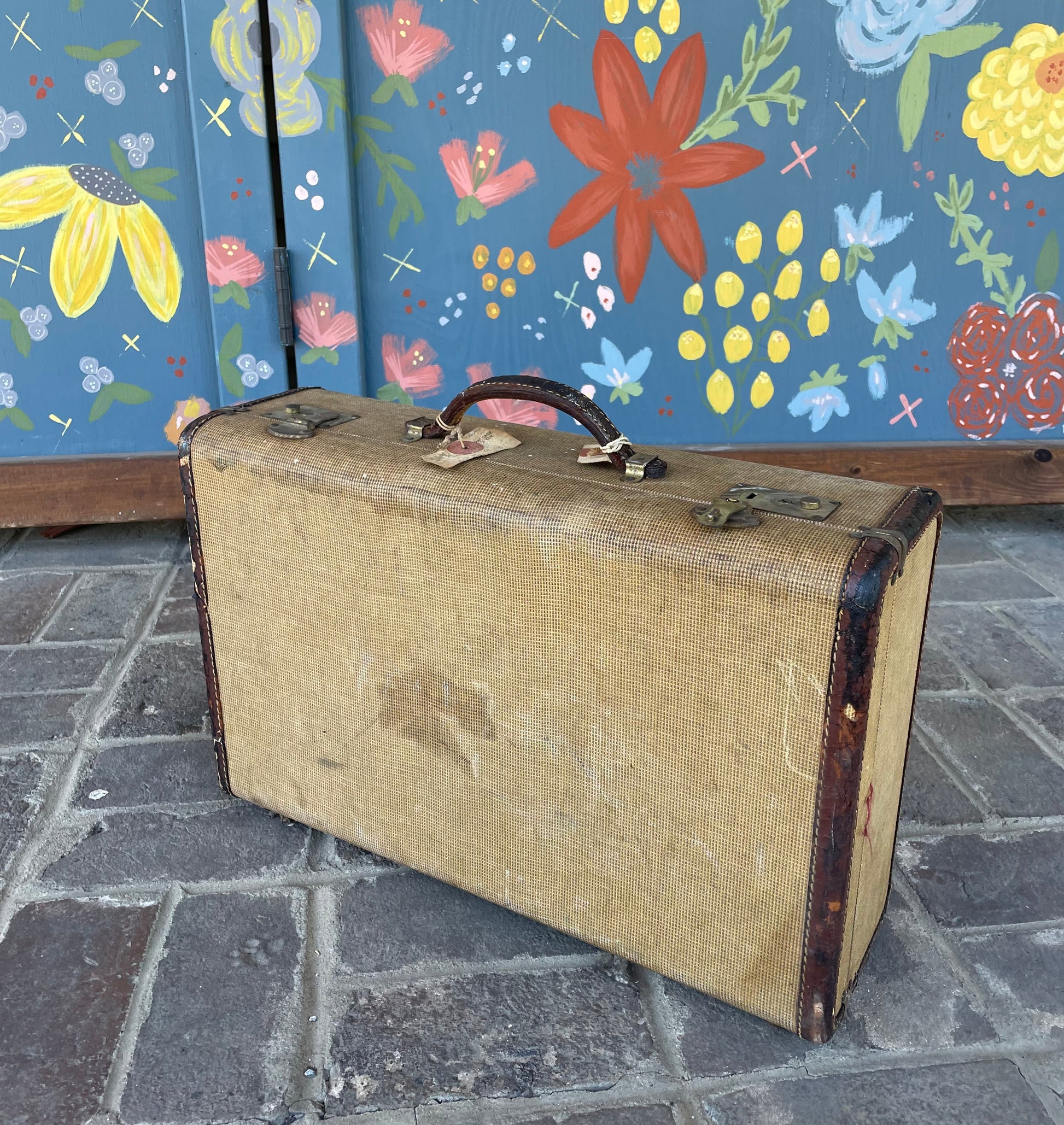 Vintage Suitcases-Vintage Finds > Luggage & Bags > Suitcases-Quinn's Mercantile