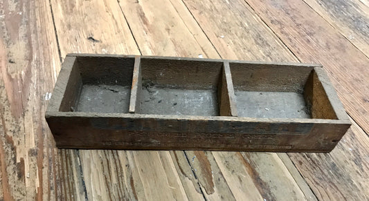 Vintage Wooden Box-Vintage Finds-Quinn's Mercantile