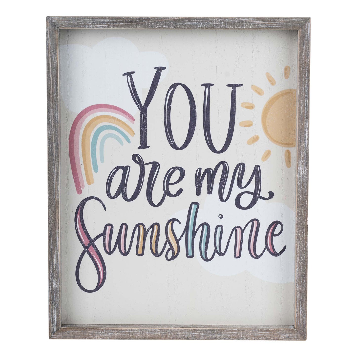 You Are My Sunshine Framed Print-Baby Boutique-Quinn's Mercantile