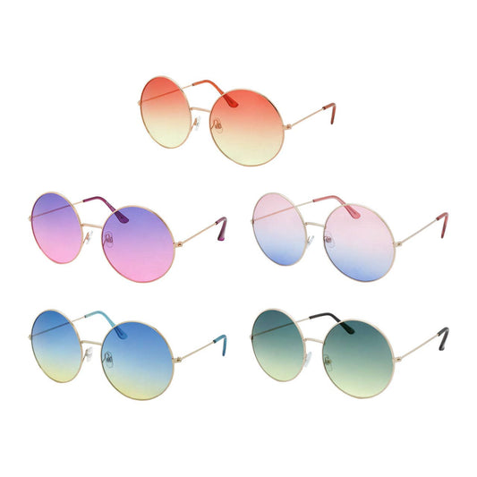 Round Hippie Style Sunglasses-Apparel & Accessories > Clothing Accessories > Sunglasses-Quinn's Mercantile