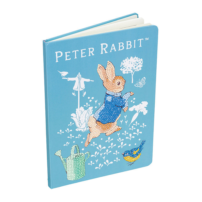 Peter Rabbit Notebook Crystal Art Kit-Arts & Entertainment > Hobbies & Creative Arts > Arts & Crafts > Art & Craft Kits-Quinn's Mercantile