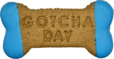 Gotcha Day Blue Molasses Cookie-Furry Friends > Animals & Pet Supplies > Pet Supplies > Dog Supplies > Dog Treats-Quinn's Mercantile