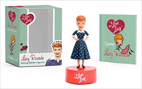 I Love Lucy Talking Bobble Figurine-Toys & Games > Toys > Executive Toys-Quinn's Mercantile