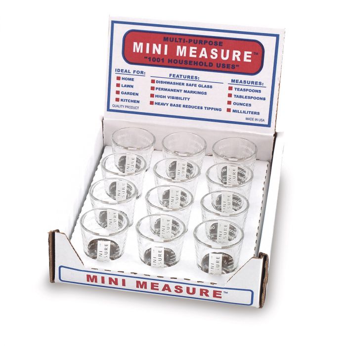 Mini Measure Glass-kitchen > Home & Garden > Kitchen & Dining > Kitchen Tools & Utensils > Measuring Cups & Spoons-Quinn's Mercantile