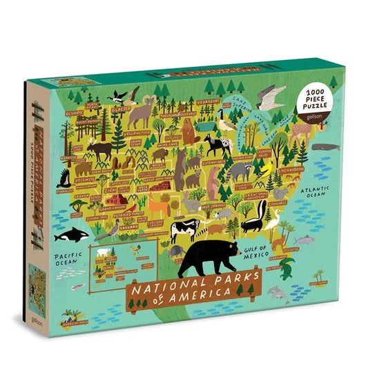 National Parks of America Puzzle-Games and Puzzles > Toys & Games > Puzzles > Jigsaw Puzzles-Quinn's Mercantile