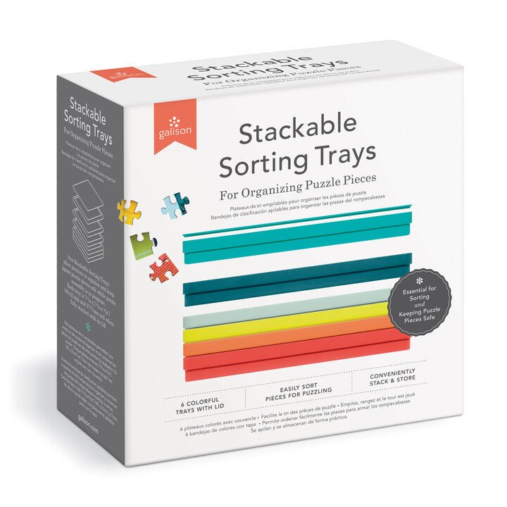 Stackable Puzzle Sorting Trays-toys & Games > Puzzles > Jigsaw Puzzles-Quinn's Mercantile