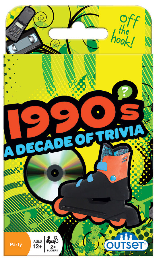 1990s A Decade of Trivia Card Game-Games > Toys & Games > Games > Card Games-Quinn's Mercantile