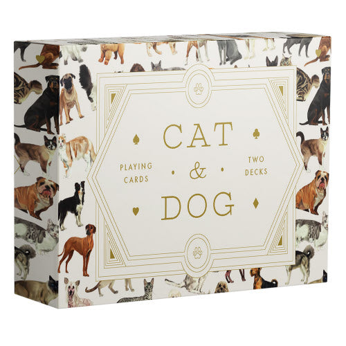 Cat & Dog Playing Cards-Games > Toys & Games > Games > Card Games-Quinn's Mercantile