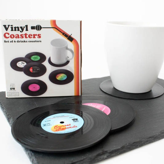 Vinyl Coaster Set-Tableware > Home & Garden > Kitchen & Dining > Barware > Coasters-Quinn's Mercantile