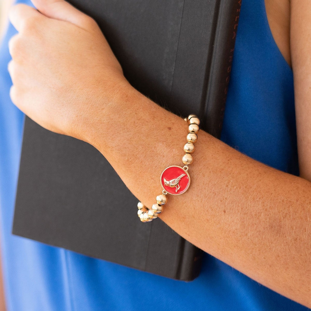 Cardinal Bracelet-Apparel & Accessories > Jewelry > Bracelets-Quinn's Mercantile