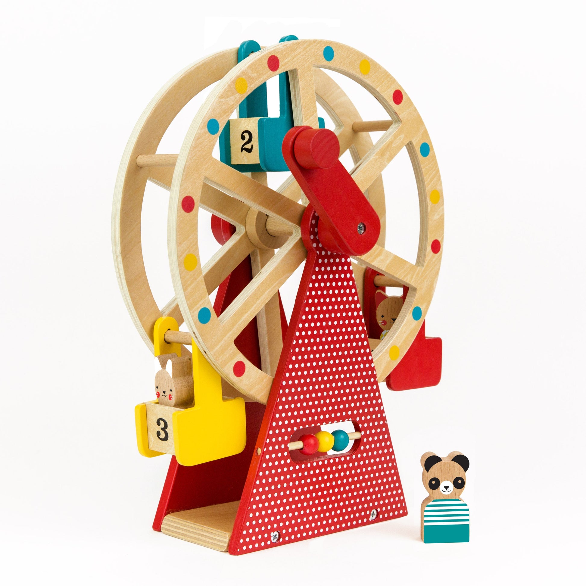 Wooden Ferris Wheel Carnival Play Set-Toys & Games > Toys > Educational Toys-Quinn's Mercantile